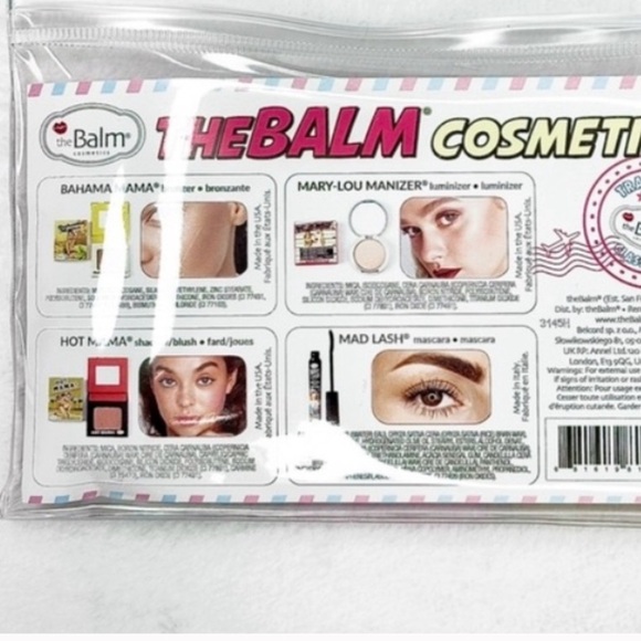 🐝NWT theBalm Cosmetics Travel Set with Highlighter and Blush - Picture 3 of 3